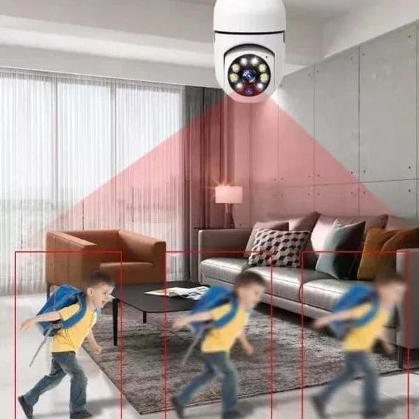 VEIGGARA | Caméra de vision nocturne orientable à 360° Full HD 1080P