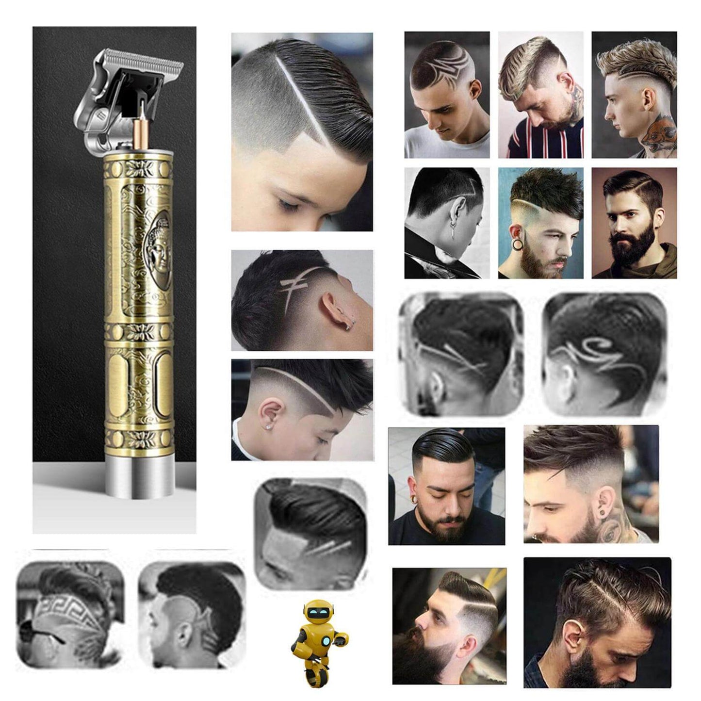 VEIGGARA | Machine à cheveux et à barbe professionnelle DrayMax