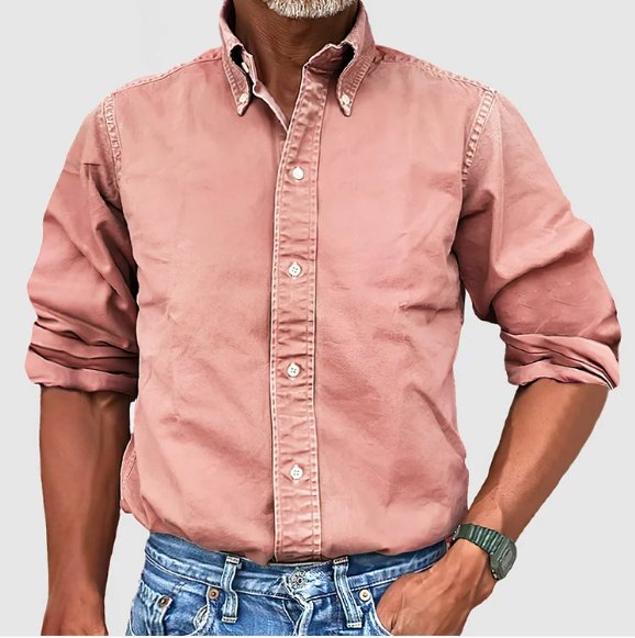 VEIGGARA | Chemise classique en tissu de première qualité