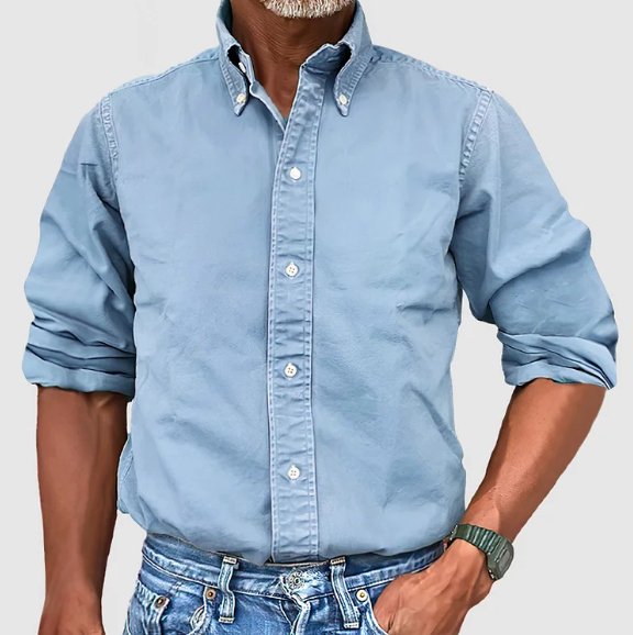 VEIGGARA | Chemise classique en tissu de première qualité