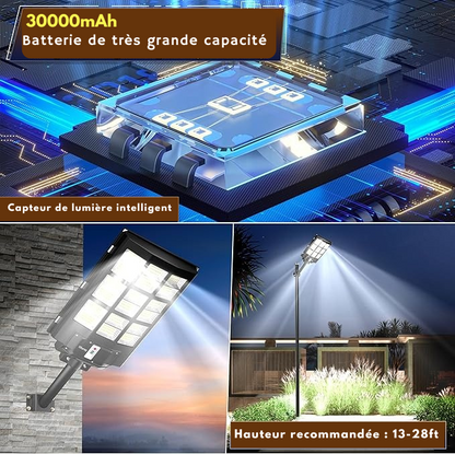 VEIGGARA | Luminaires solaires à détecteur de mouvement Soled