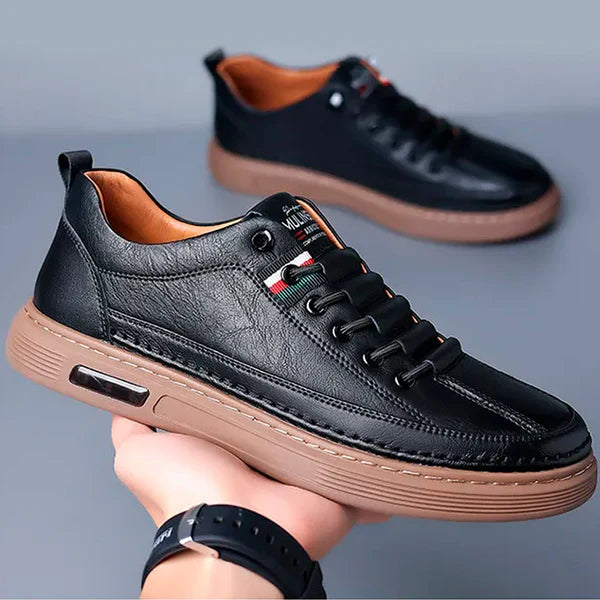 VEIGGARA | Baskets décontractées en cuir véritable Vinny