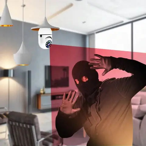 VEIGGARA |  Caméra de vision nocturne orientable à 360° Full HD 1080P