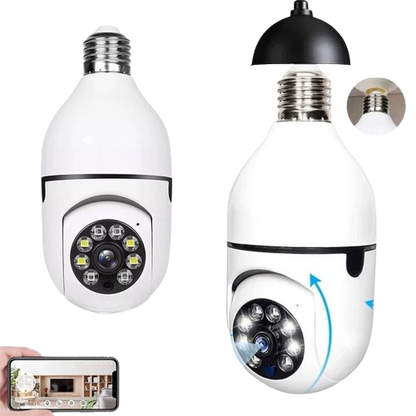 VEIGGARA |  Caméra de vision nocturne orientable à 360° Full HD 1080P