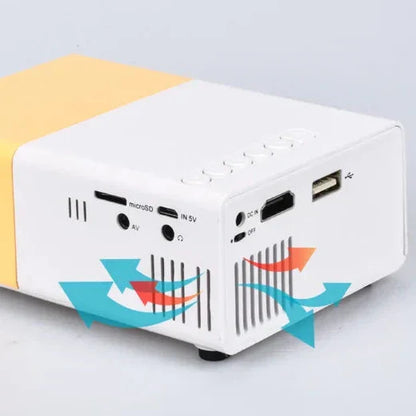 VEIGGARA | Mini projecteur de cinéma portable Full HD 1080P
