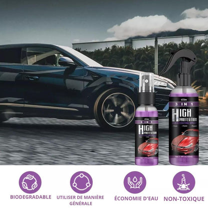 VEIGGARA™ | Spray de revêtement automobile 3 en 1 haute protection