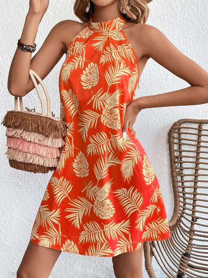 VEIGGARA | Robe tropicale élégante