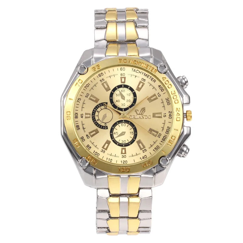 VEIGGARA | Montre-bracelet classique à quartz pour hommes