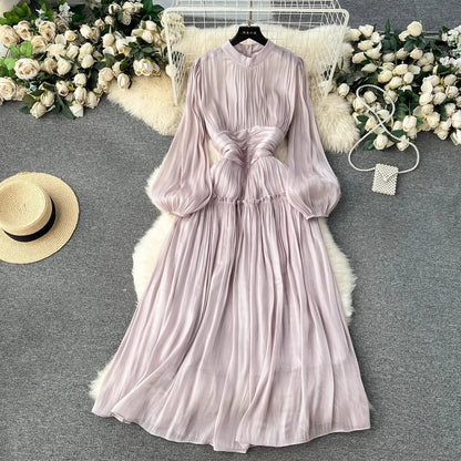 VEIGGARA | Robe de soirée en organza. Luxueuse et élégante