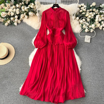 VEIGGARA | Robe de soirée en organza. Luxueuse et élégante