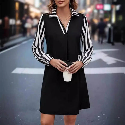 VEIGGARA | Robe élégante à manches longues