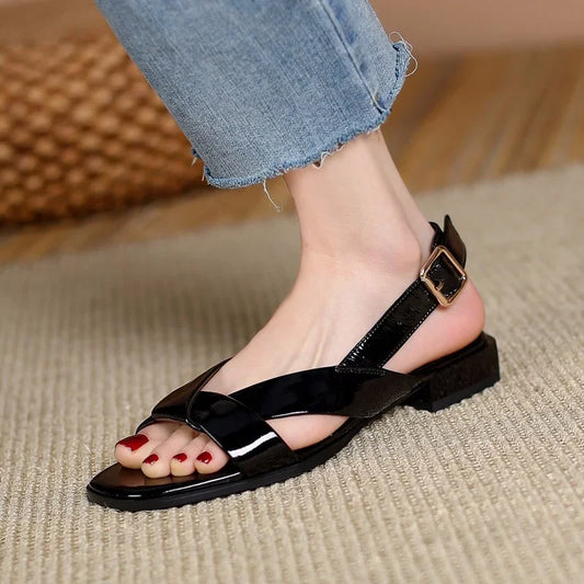 VEIGGARA | Sandales élégantes à talon bas pour femmes