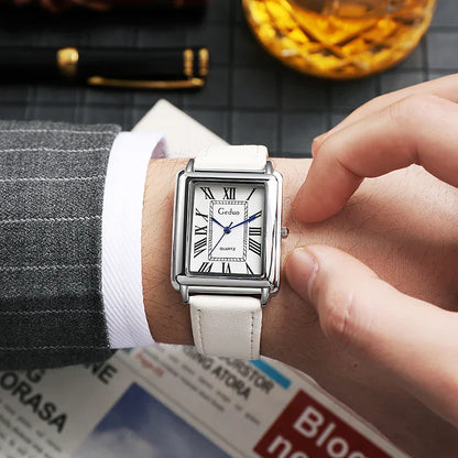 VEIGGARA | Nouvelle montre de luxe pour homme de forme rectangulaire