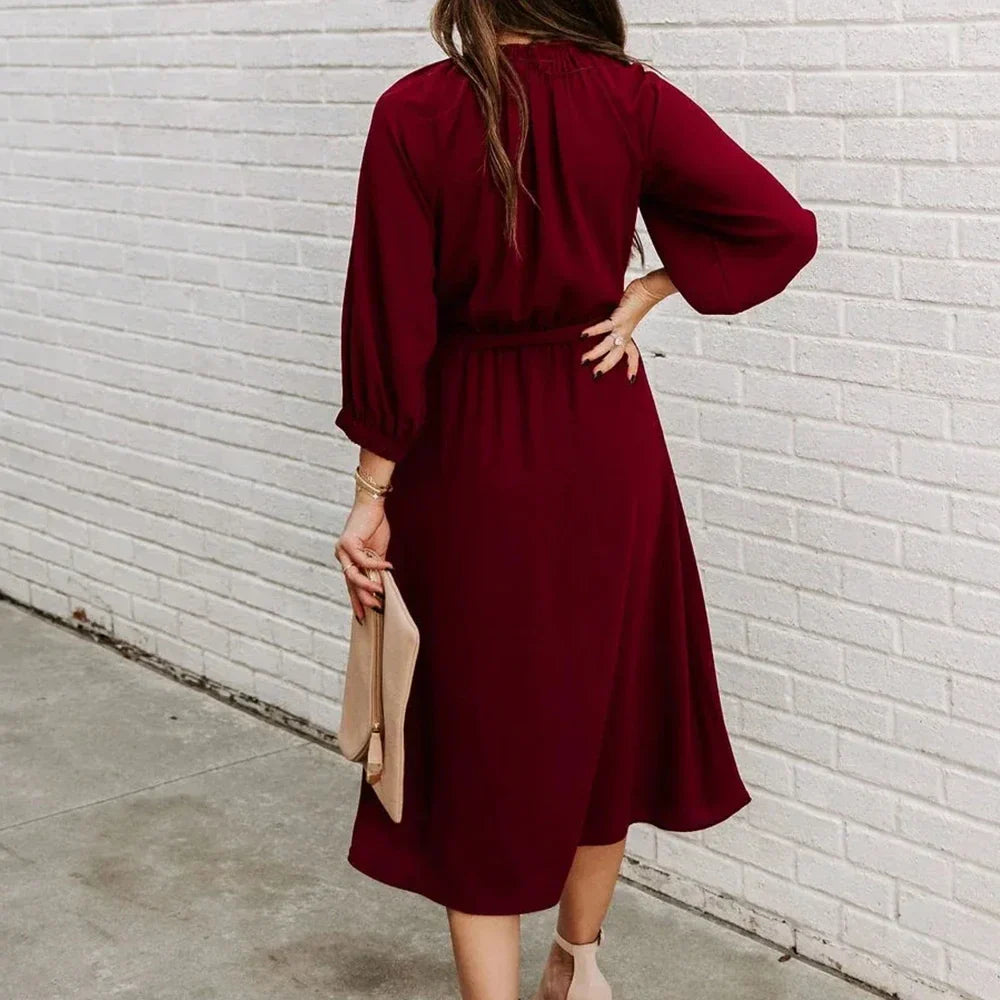 VEIGGARA | Robe de luxe décontractée et élégante pour femme
