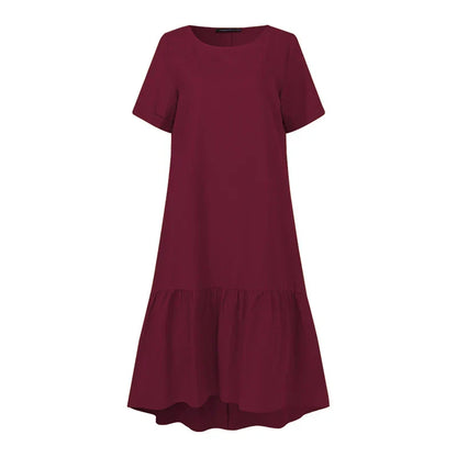 VEIGGARA | ZANZEA Casual Dress 2024