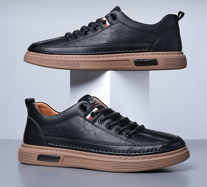 VEIGGARA | Baskets décontractées en cuir véritable Vinny