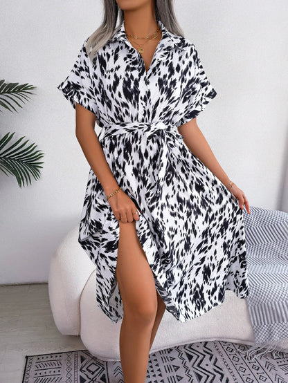 VEIGGARA | Robe décontractée à lacets pour femmes