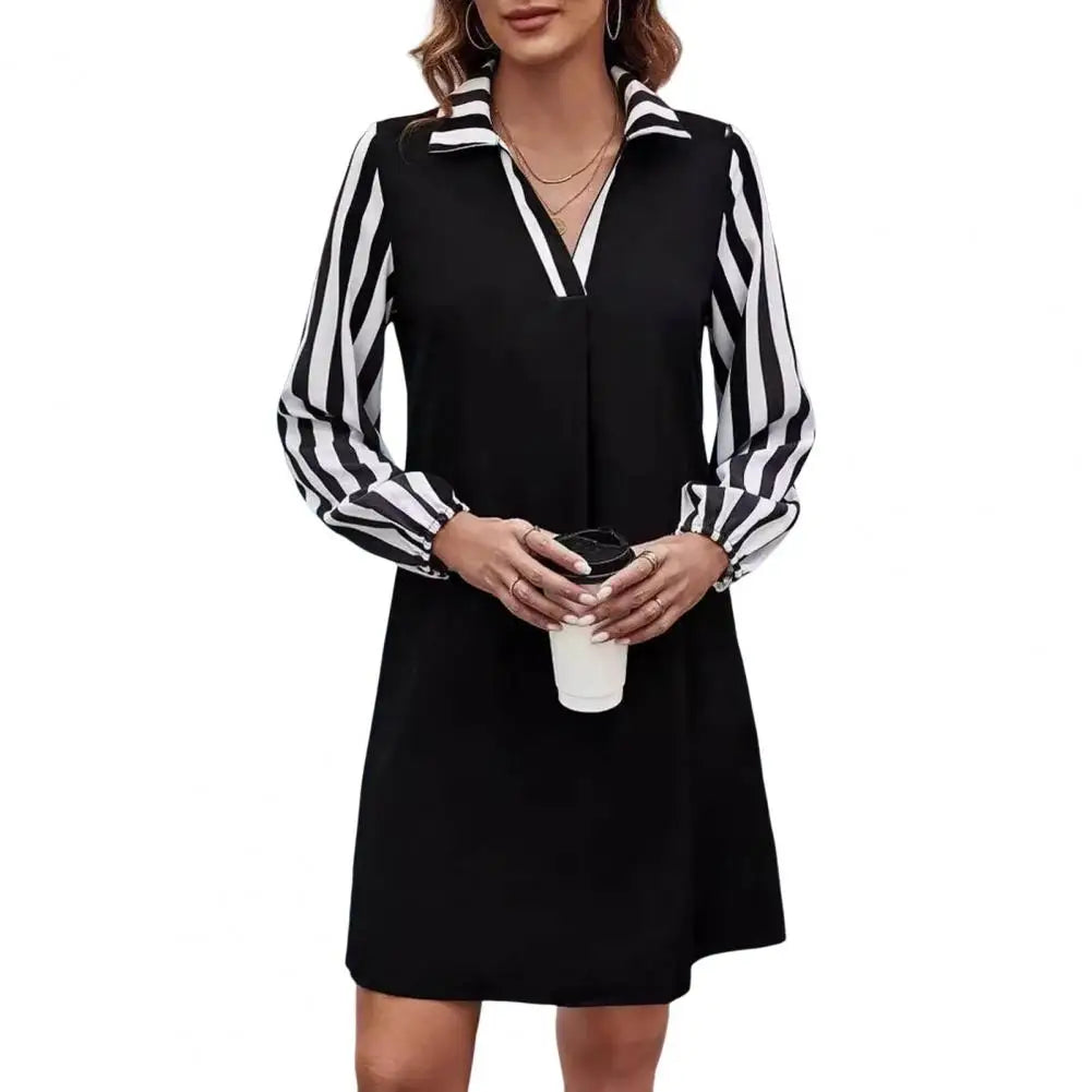 VEIGGARA | Robe élégante à manches longues