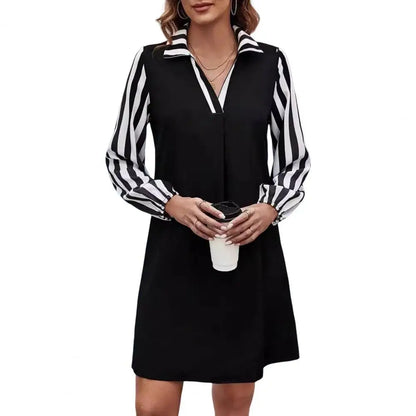VEIGGARA | Robe élégante à manches longues