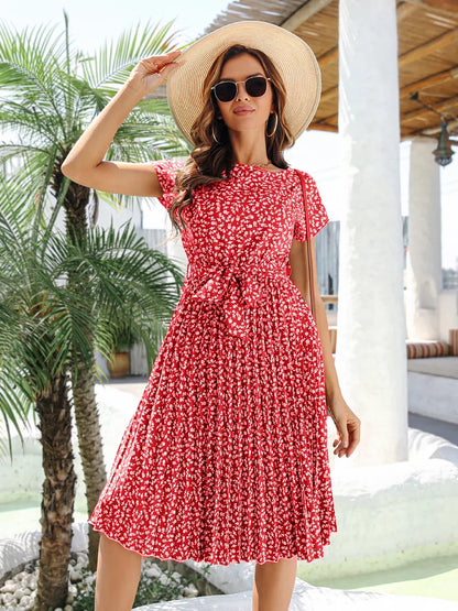 VEIGGARA | Robe à fleurs pour femmes pour le printemps et l'été