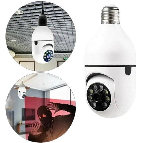VEIGGARA |  Caméra de vision nocturne orientable à 360° Full HD 1080P