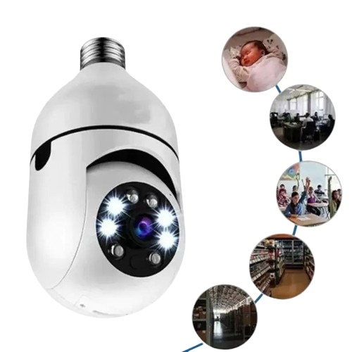 VEIGGARA |  Caméra de vision nocturne orientable à 360° Full HD 1080P