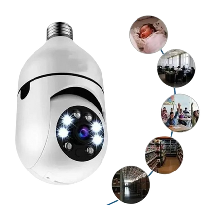 VEIGGARA |  Caméra de vision nocturne orientable à 360° Full HD 1080P