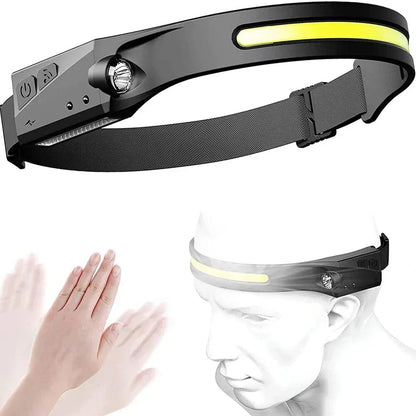 Veiggara | Lampe frontale avec détecteur de mouvement