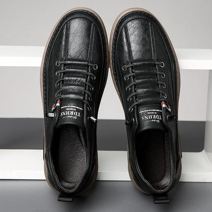 VEIGGARA | Baskets décontractées en cuir véritable Vinny